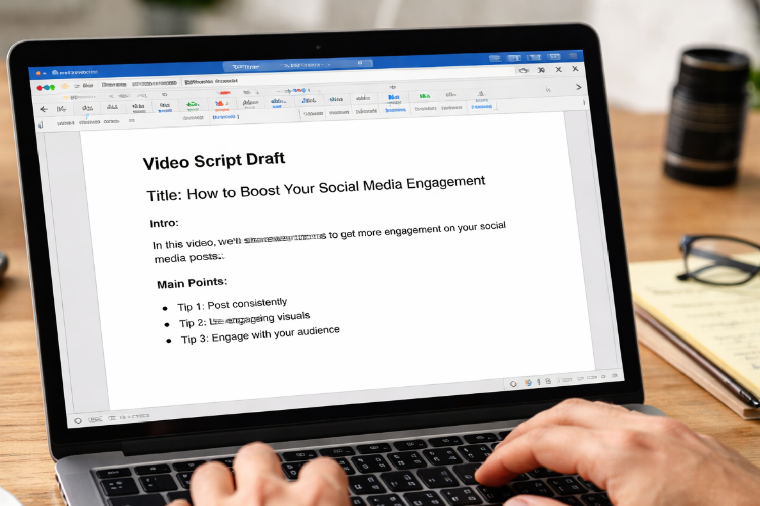 Content Creation Services for social media in TM Studio