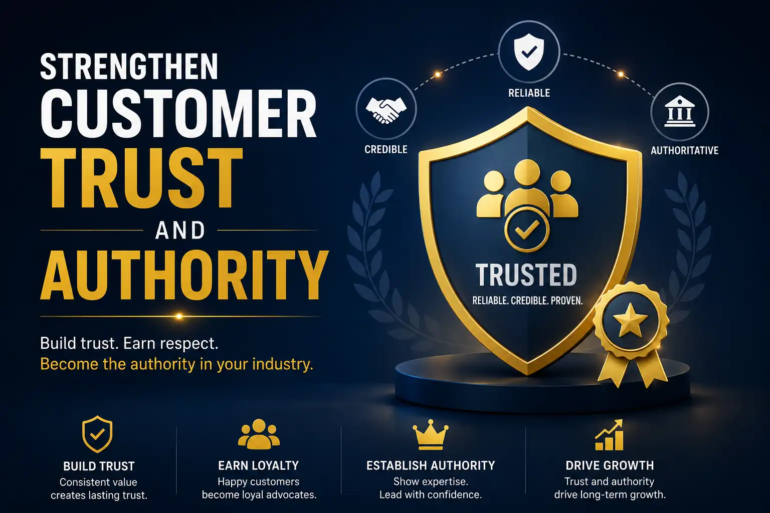Strengthens Customer Trust and Authority