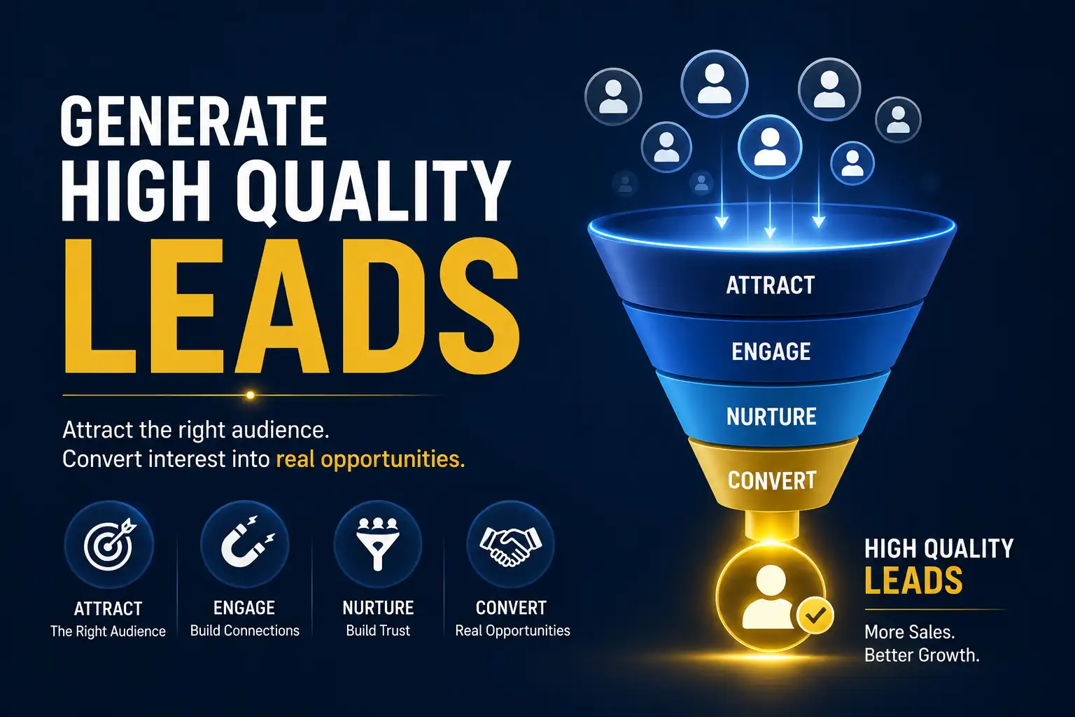 Generate high quality leads