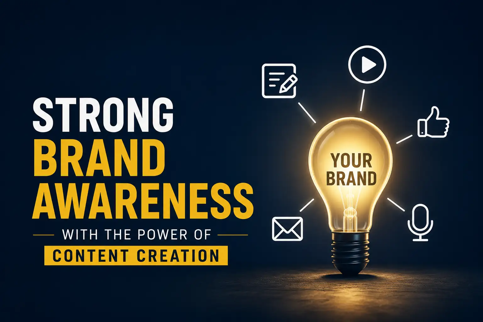 Strong Brand awareness with the help of content creation