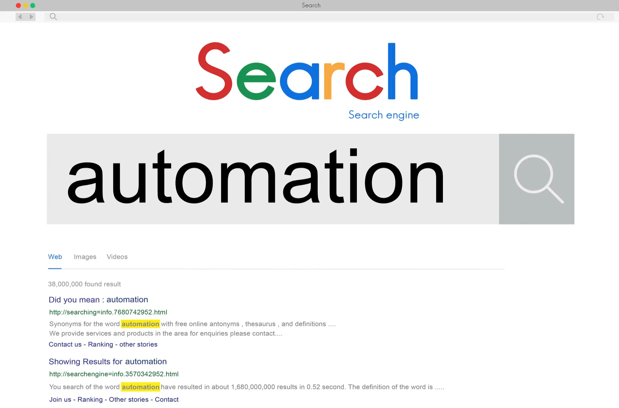 Search Engine Result page analysis for content creation in digital marketing