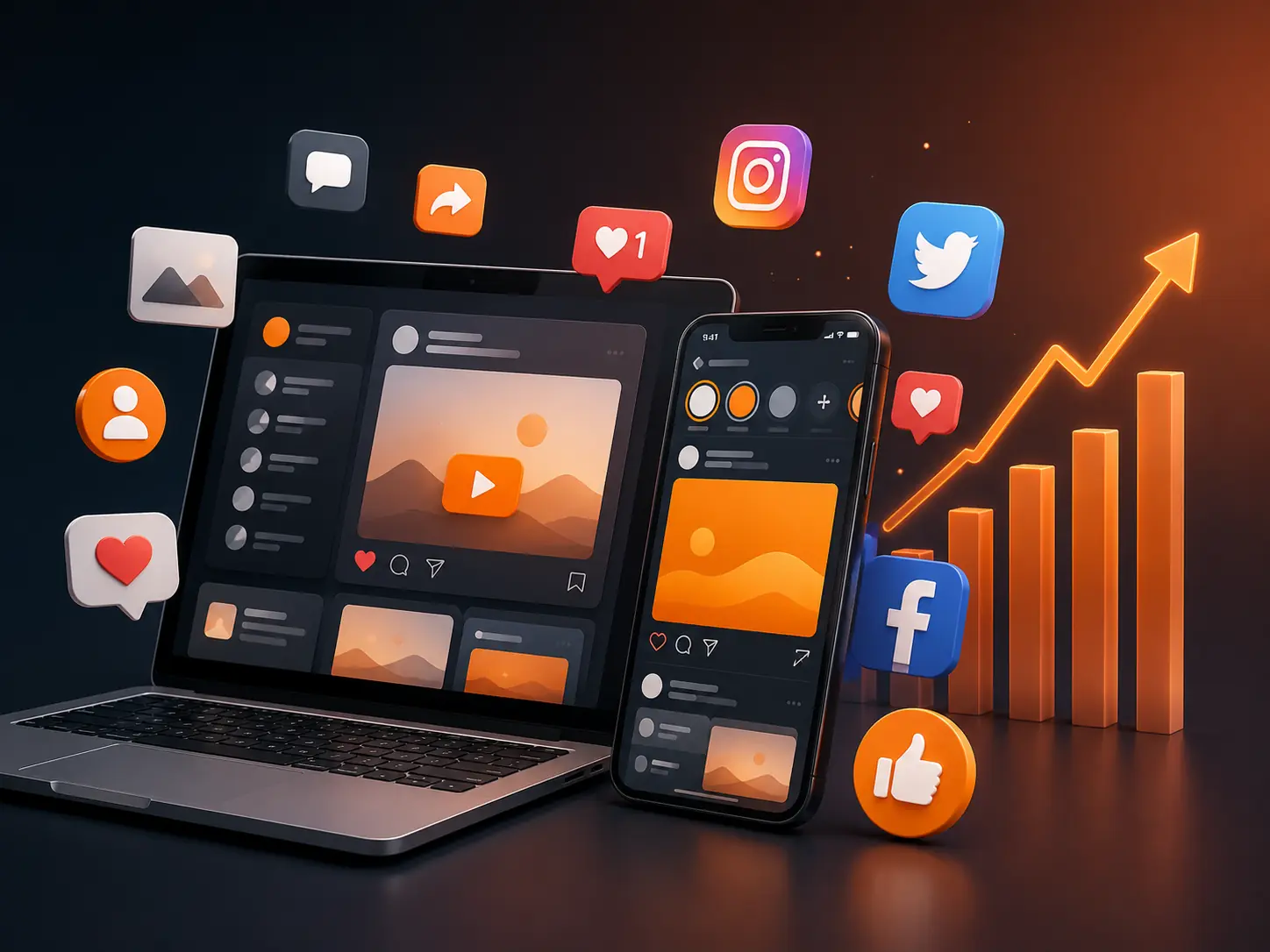 Social Media Marketing for different platforms